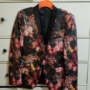Floral blazer